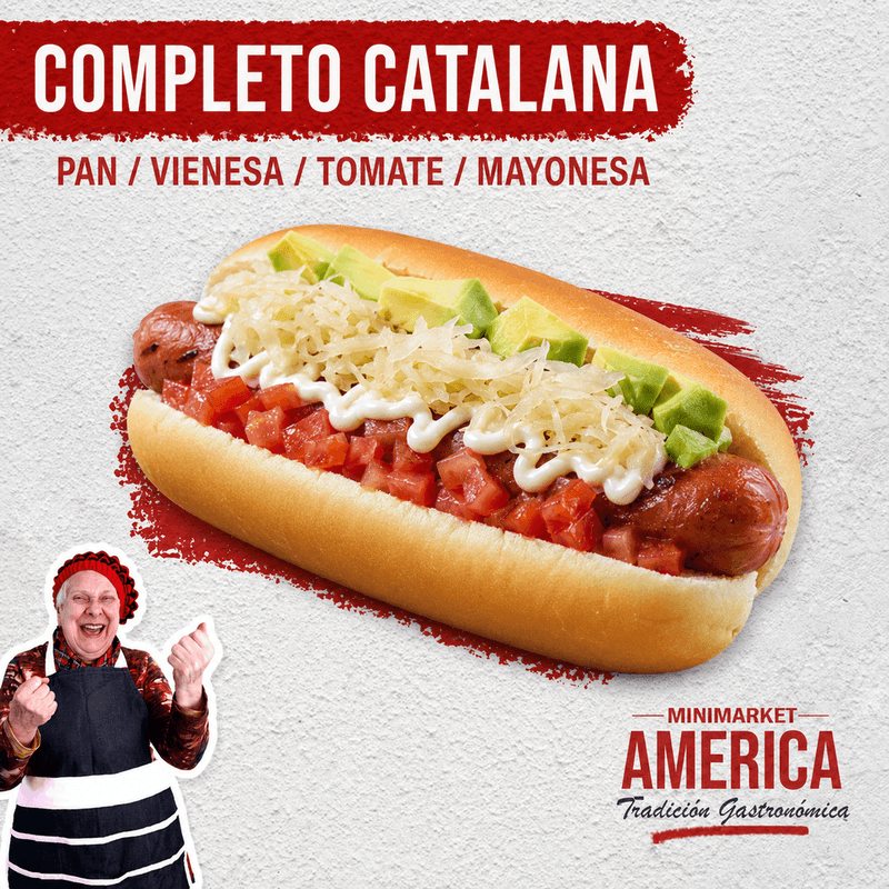 Completo Catalana Mediano